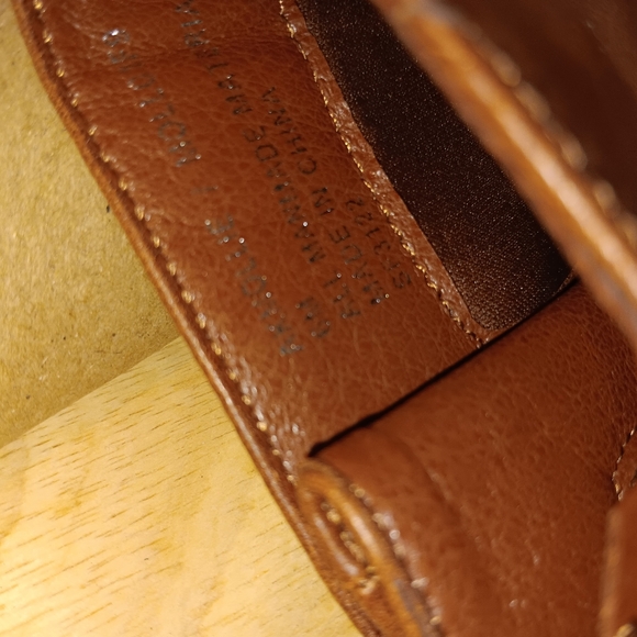 ANNE KLEIN Mollie Wedge Boot In Cognac - Picture 10 of 10